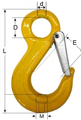 grade 80 eye sling hook specification