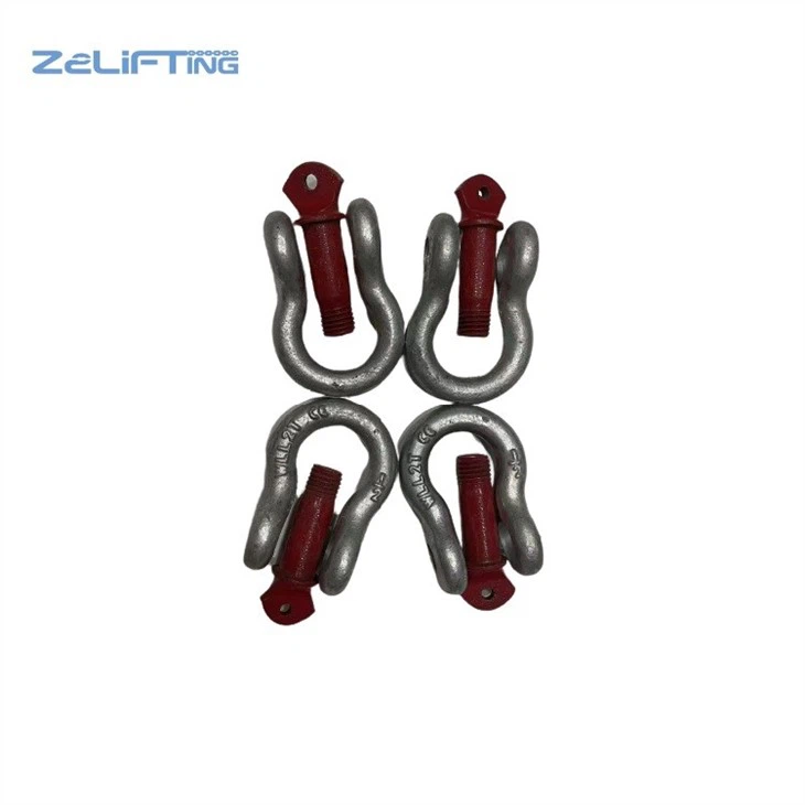 G209 Bow Shackle With Screw Pin For Heavy Industry